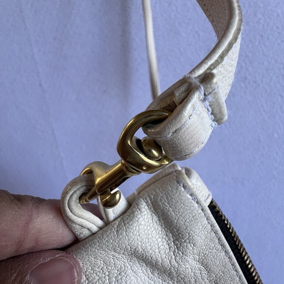 Clare V Cream Crossbody Bag Minimalist French Girl Chic Purse Lightweight - Picture 12 of 16